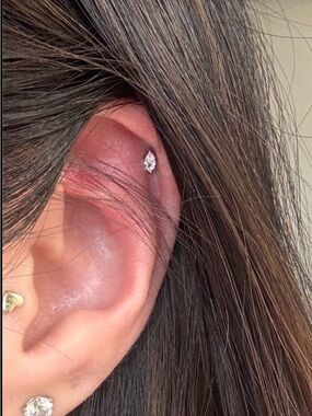 Maria Tash style Marquise stud